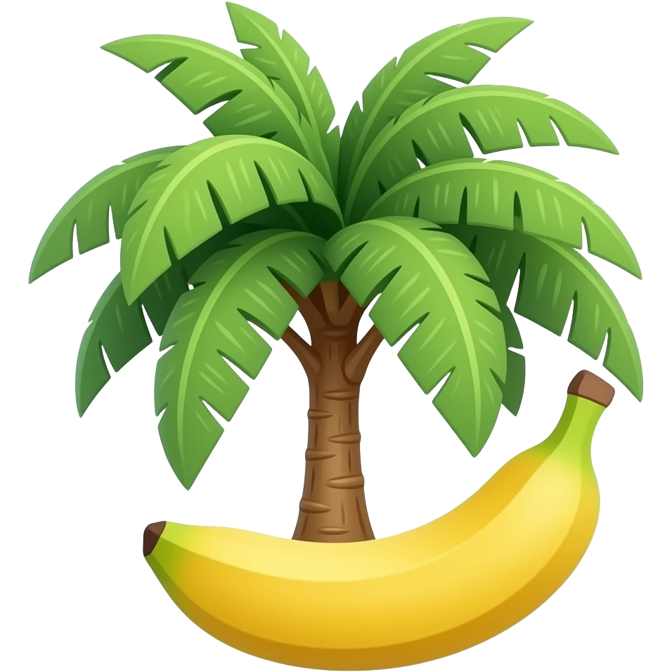 banana tree emoji