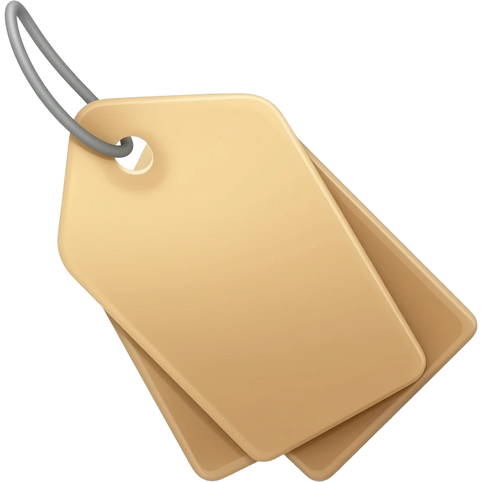 price tag emoji