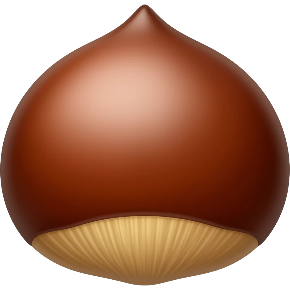 chestnut emoji