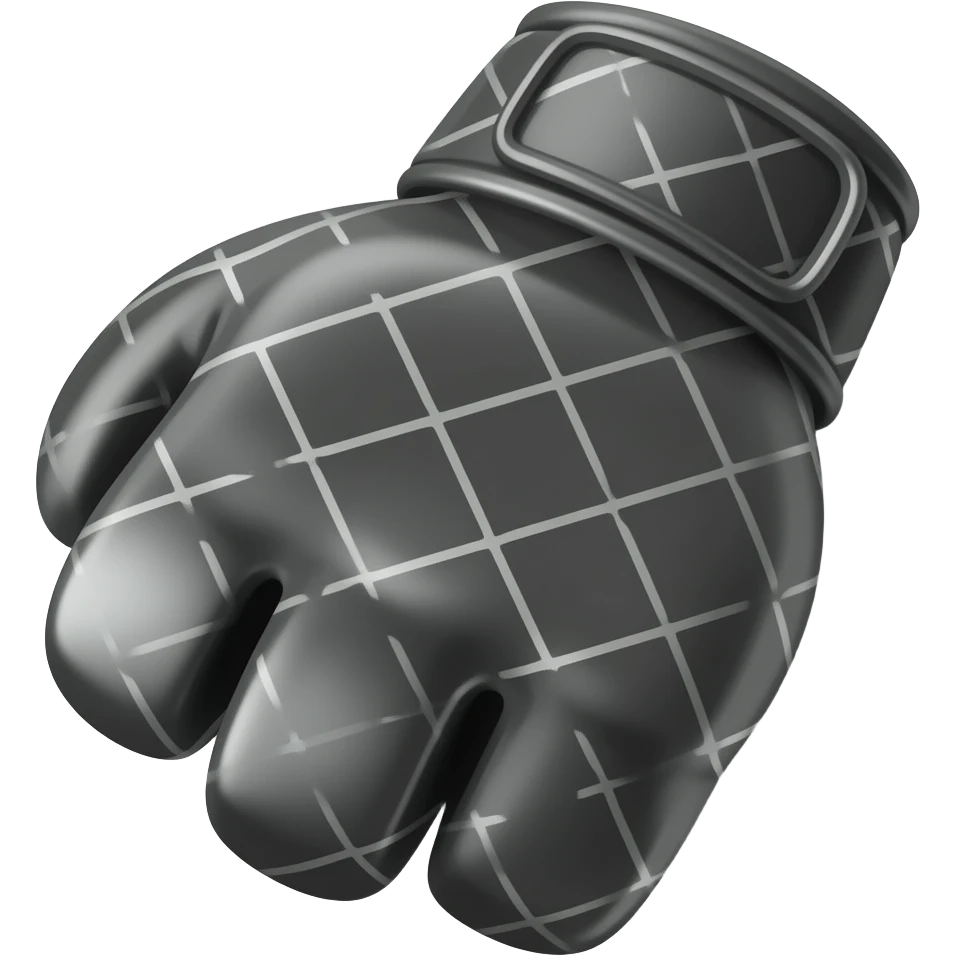 MMA glove emoji