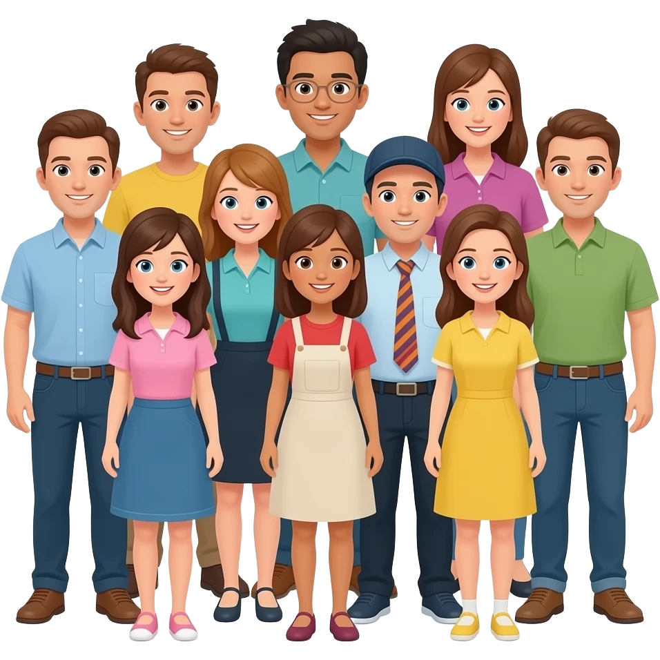 grupo de personas emoji