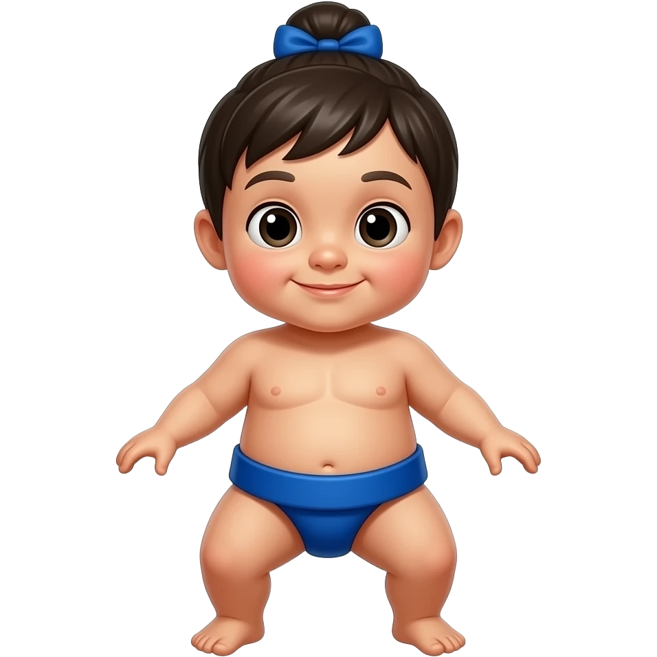 Toddler sumo emoji