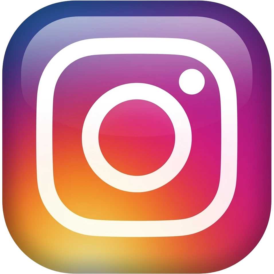 Instagram logo emoji
