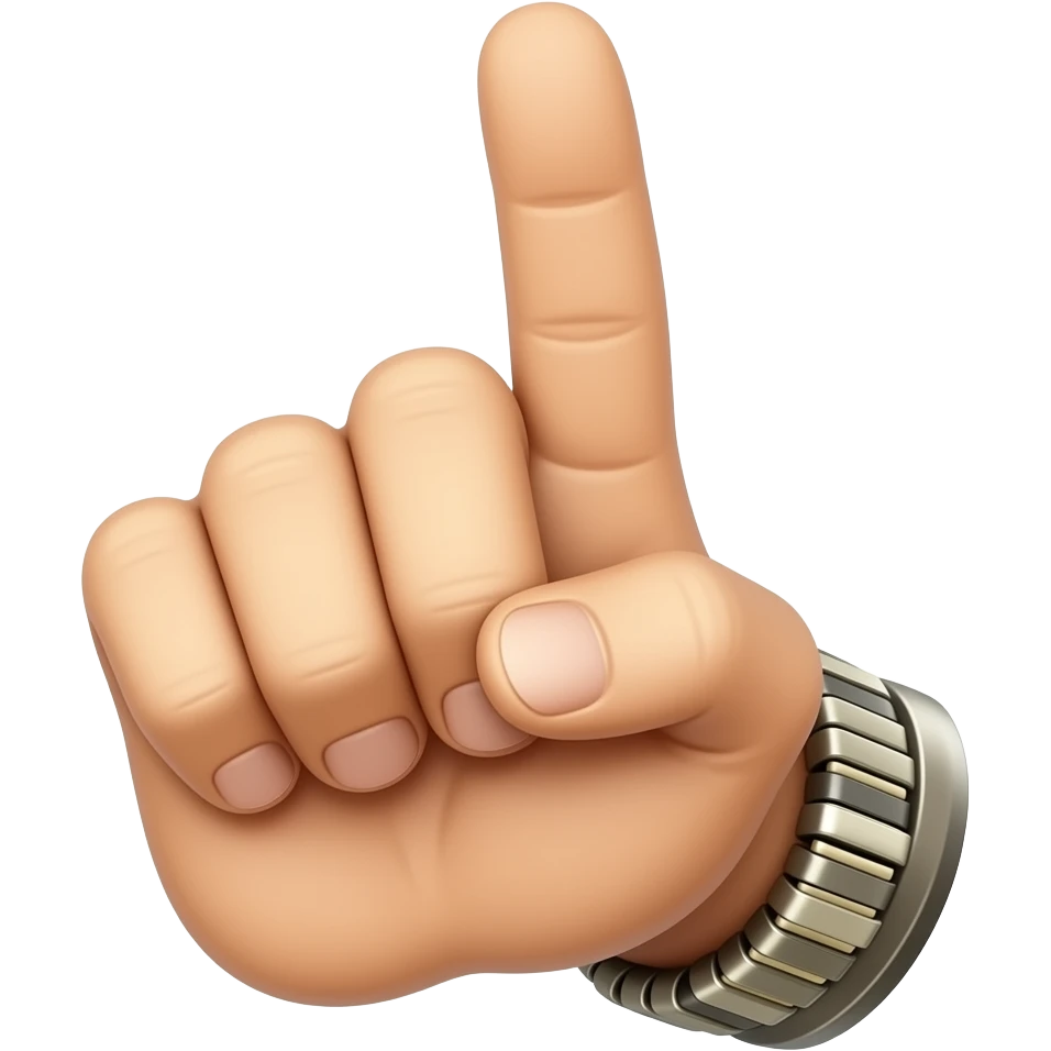 Hand sign neighborhood crip emoji