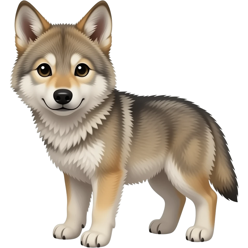 Baby Wolf emoji