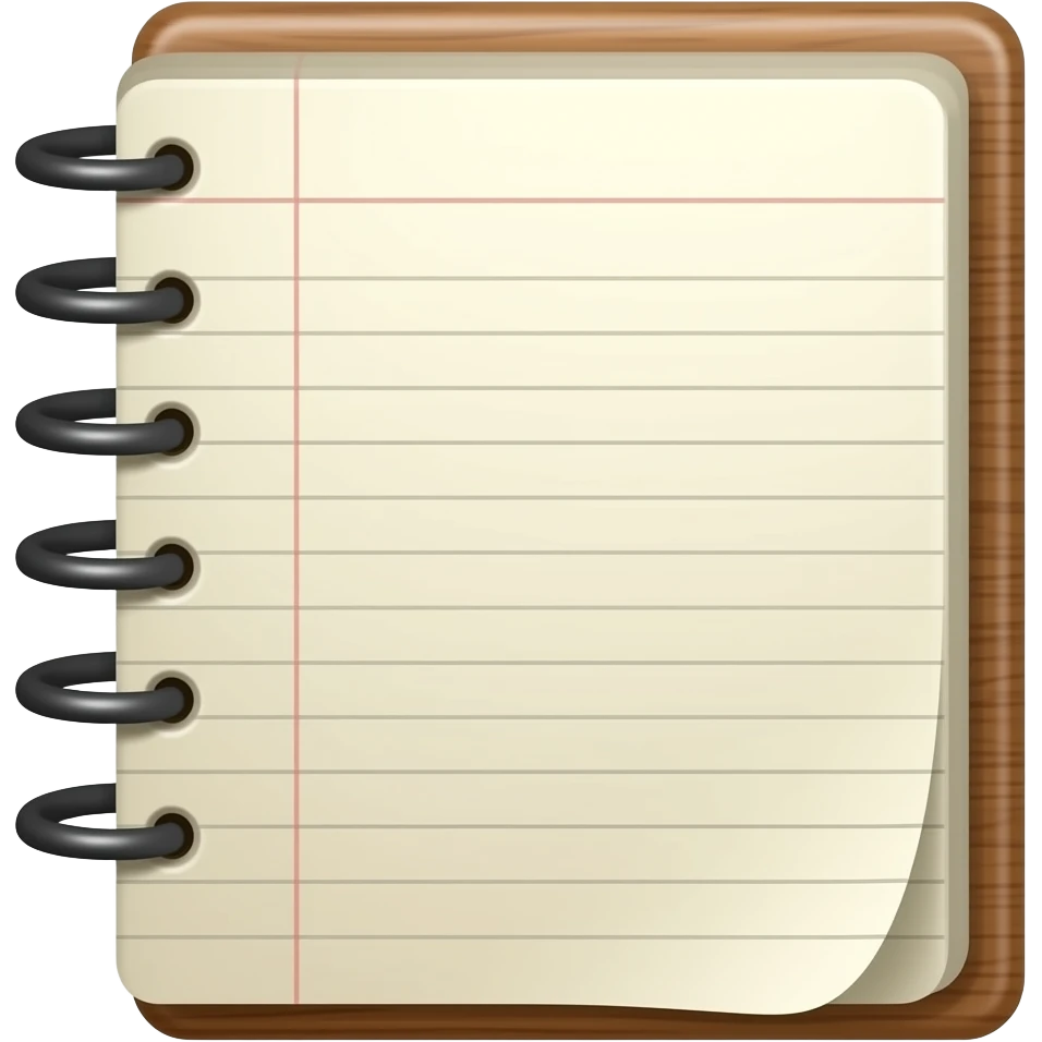 notebook handoff emoji