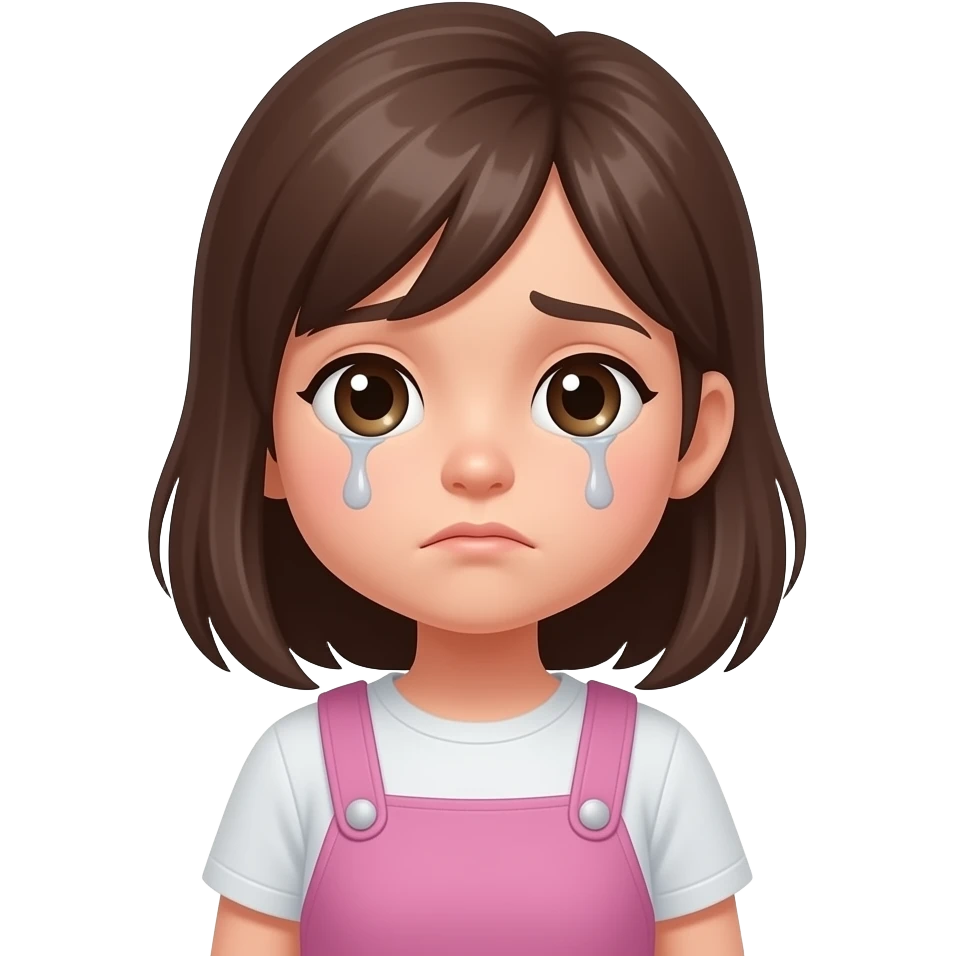 sad girl emoji