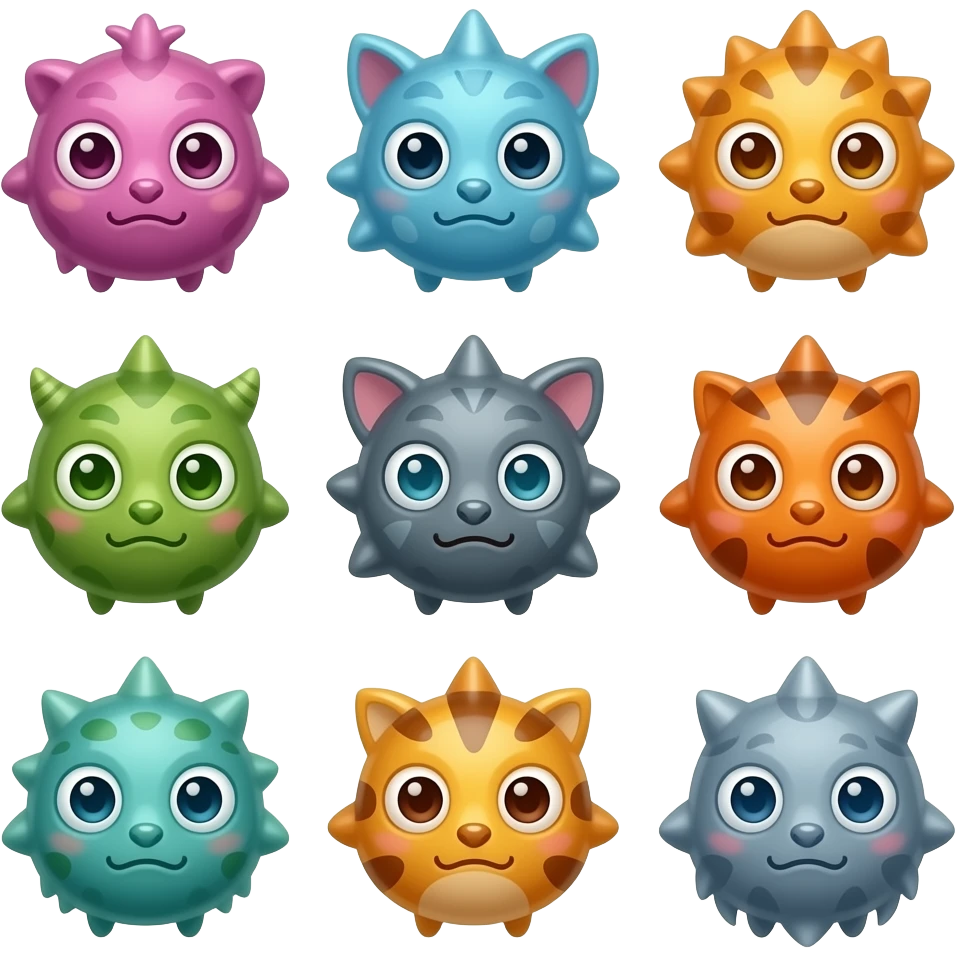 adventure creatures emoji