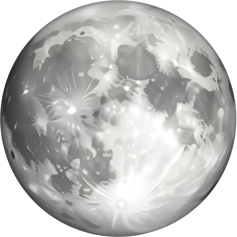 Create high-quality glossy emojis with a vibrant modern style.Make the emojis look premium, shiny, and eye-catching with bright highlights, smooth gradients, soft reflections, and glowing details. crescent moon  emoji emoji