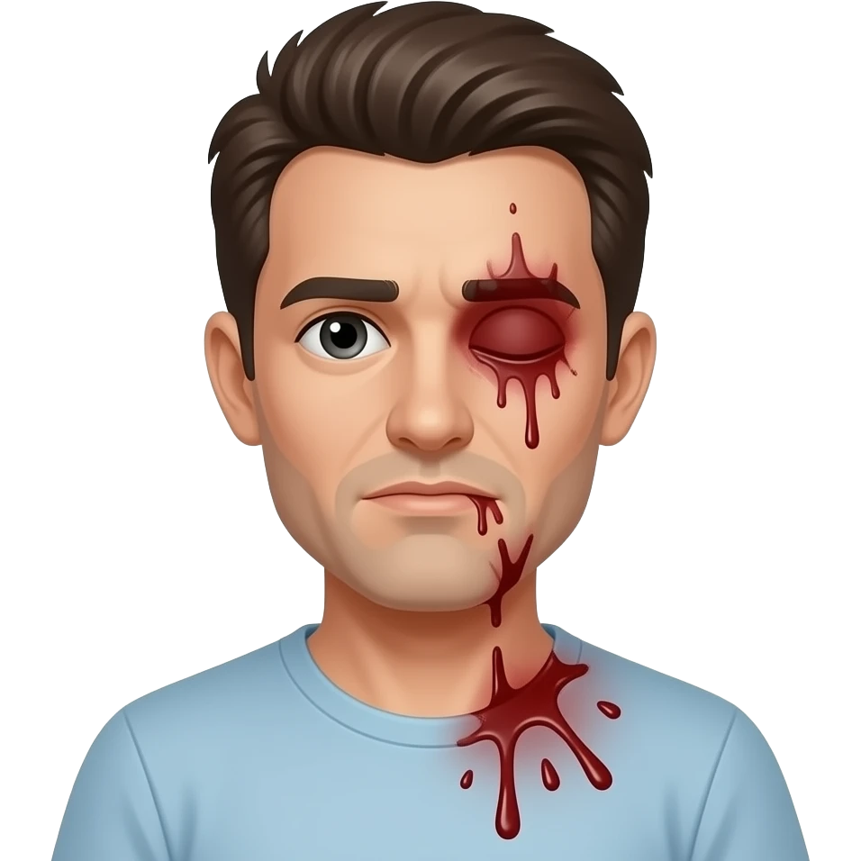 man dying emoji