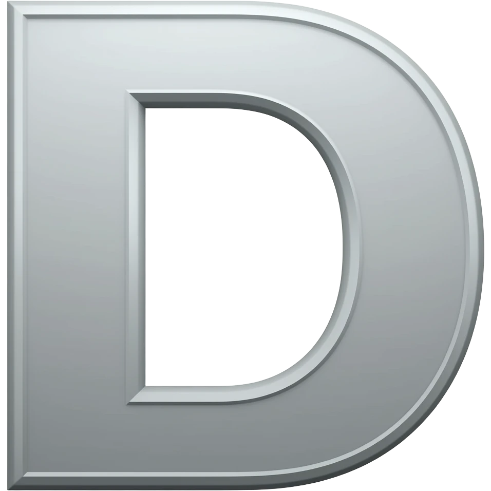 D emoji