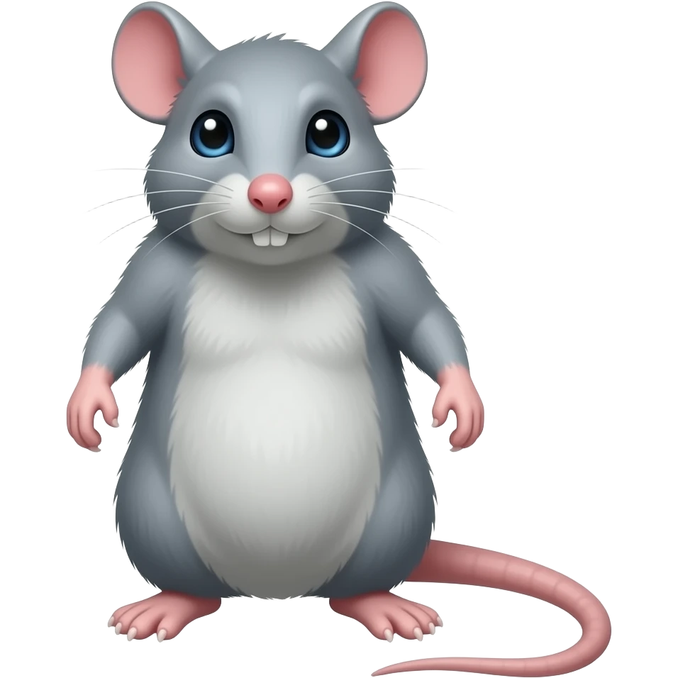 weird rat emoji