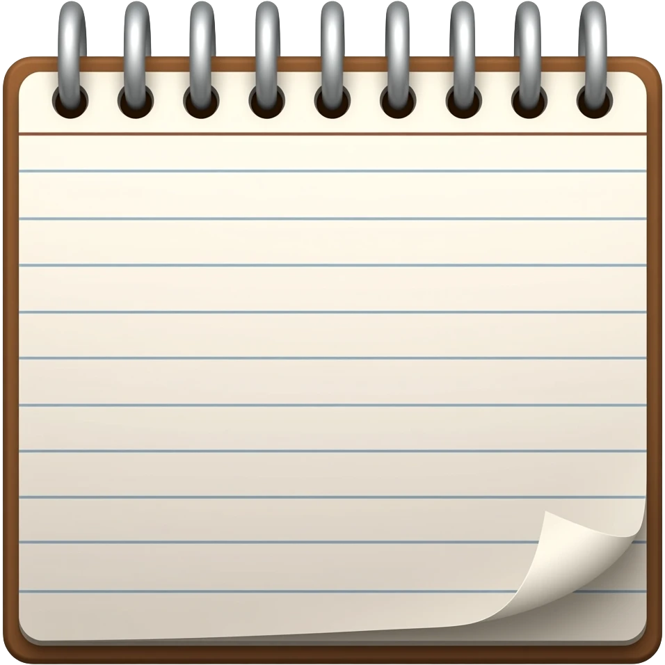 Notebook emoji