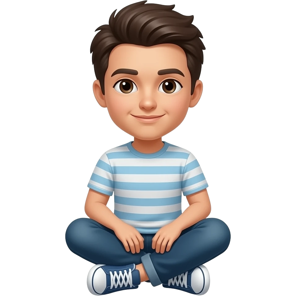 I sit down emoji