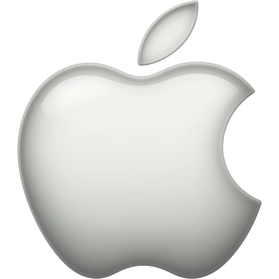 Logotipo apple emoji