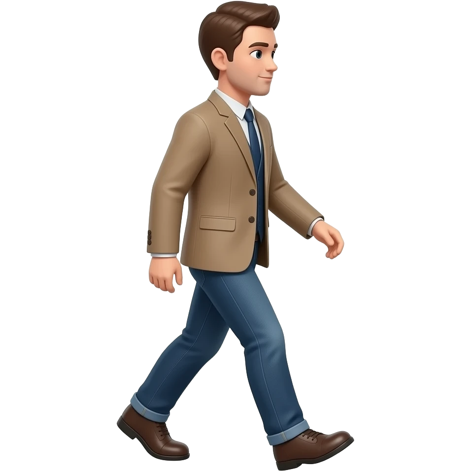 walking man emoji