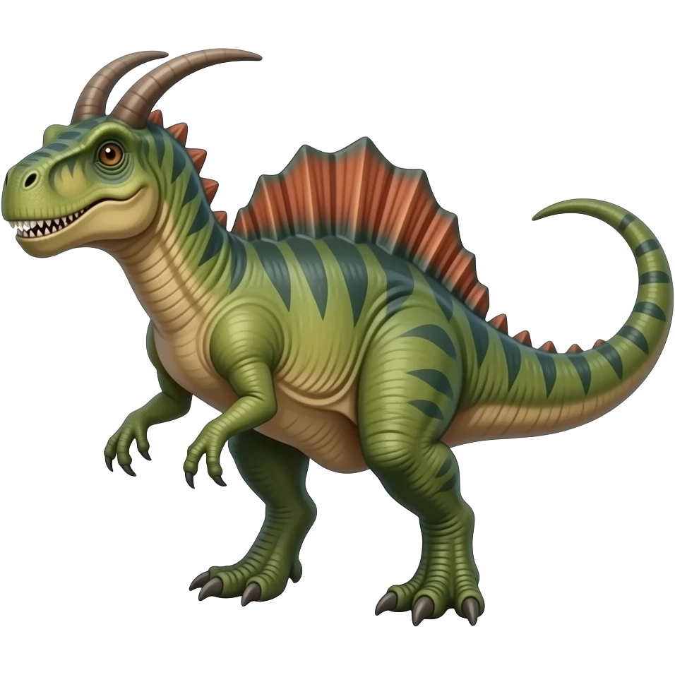 Dinosaurs prehistoric animals and mythical monsters emoji