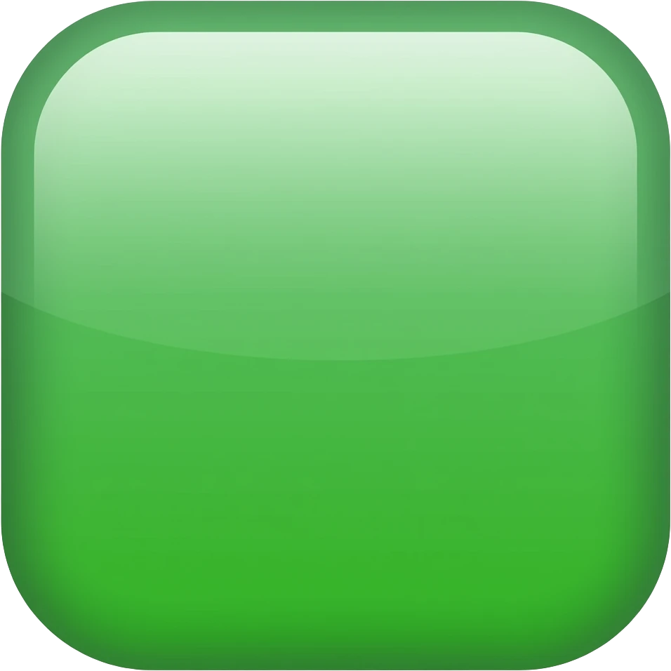 Green gradation emoji
