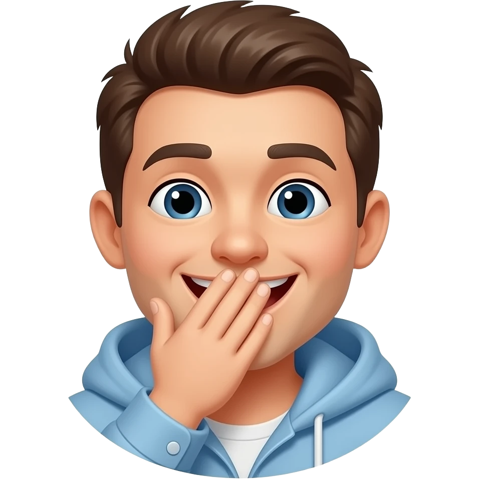 ☺️+🤭 emoji