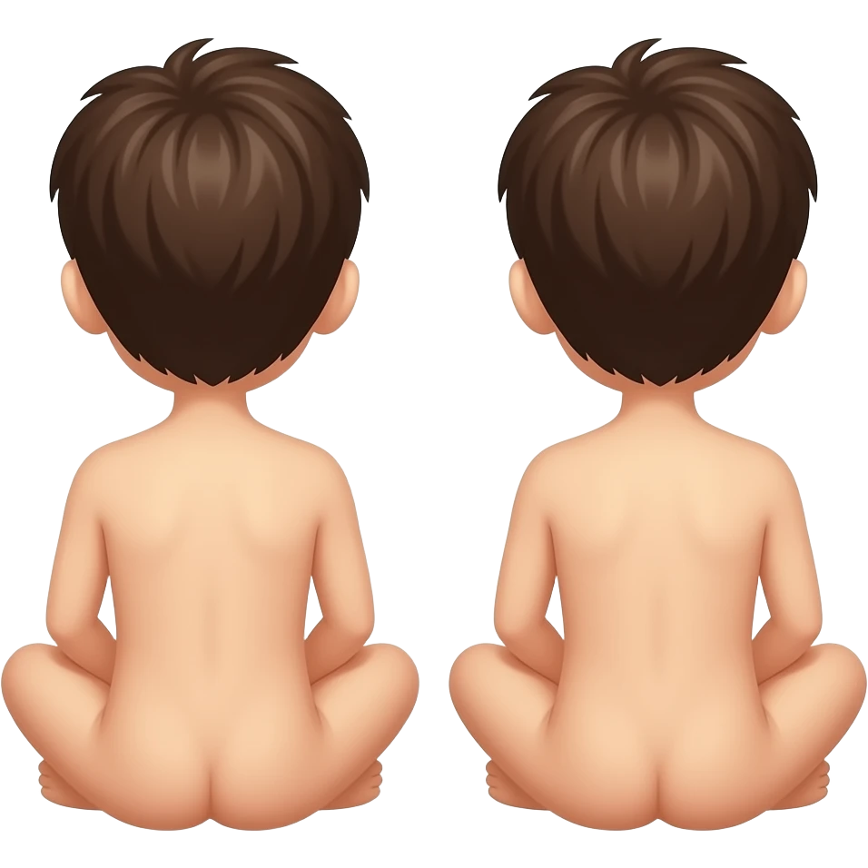 2 Boys naked Show him your ass in his face sitting emoji