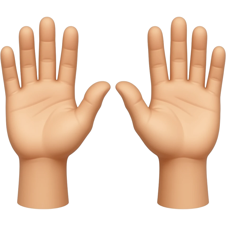 raised hands emoji