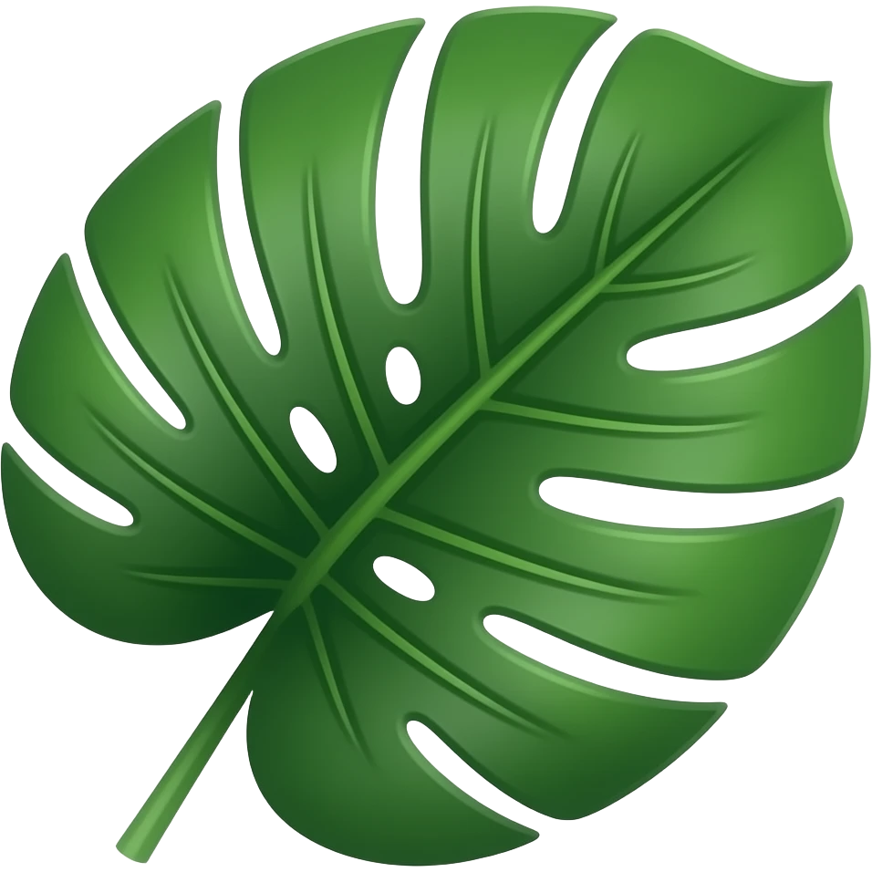 monstera emoji