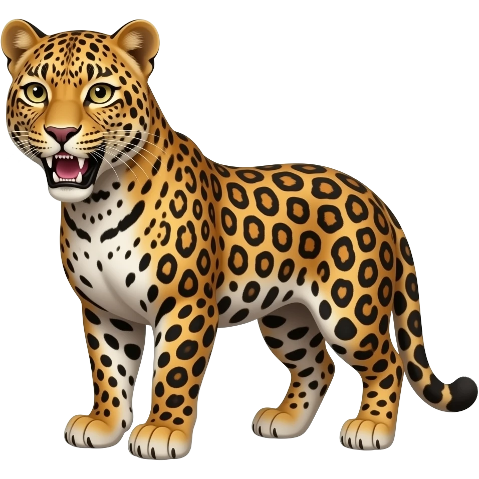 zombie leopard emoji