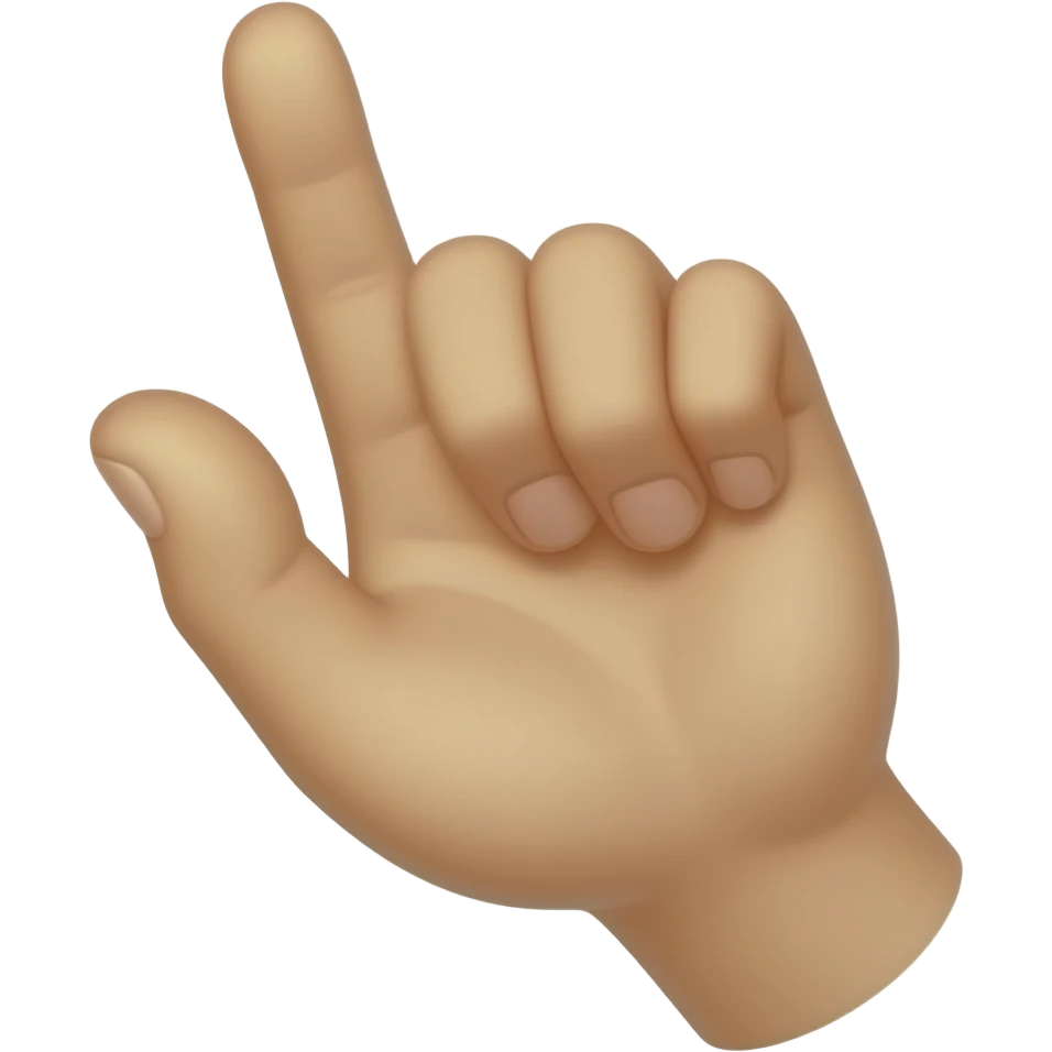 Hand emoji