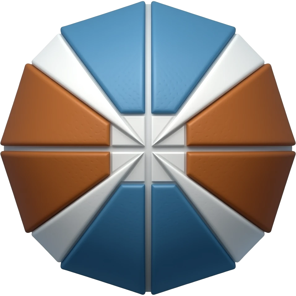 origami basketball emoji