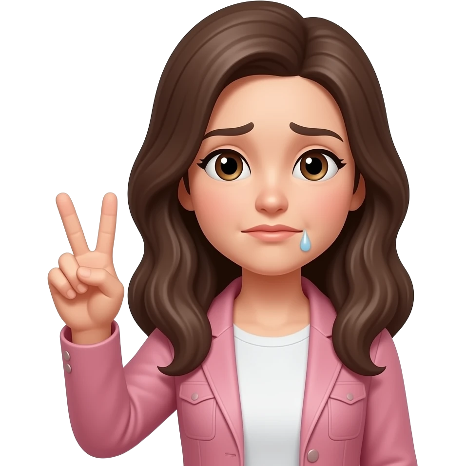 ✌️🙍‍♀️ emoji