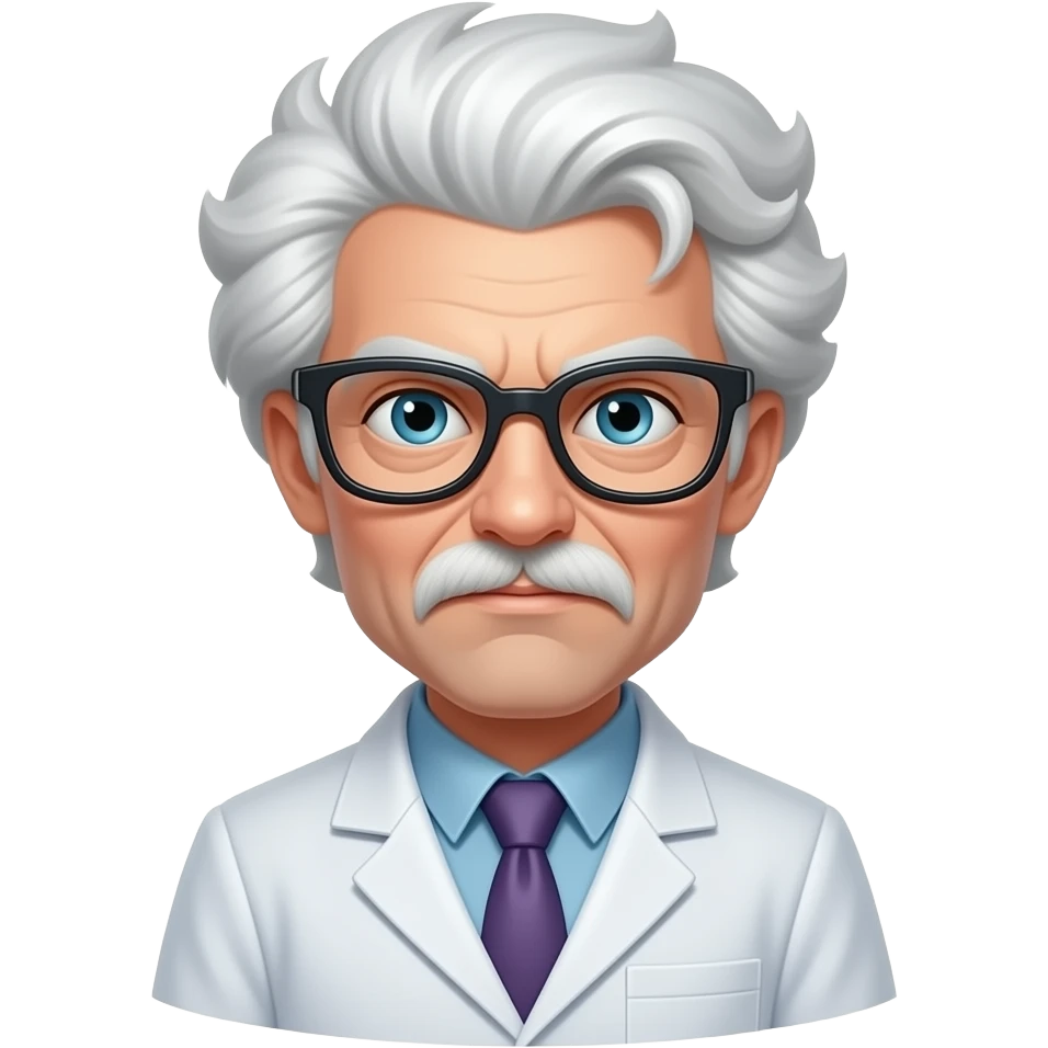 Mad Evil scientist emoji