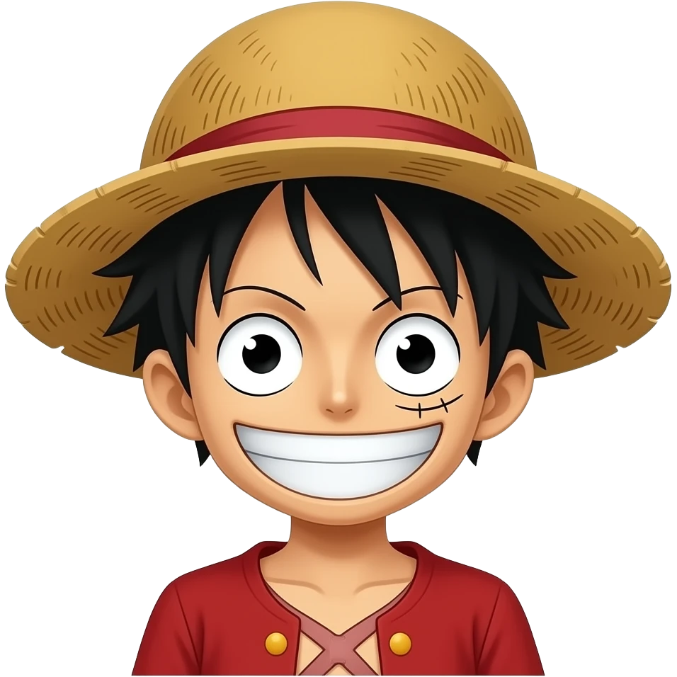 Monkey d luffy emoji