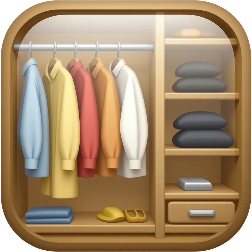 wardrobe logo emoji