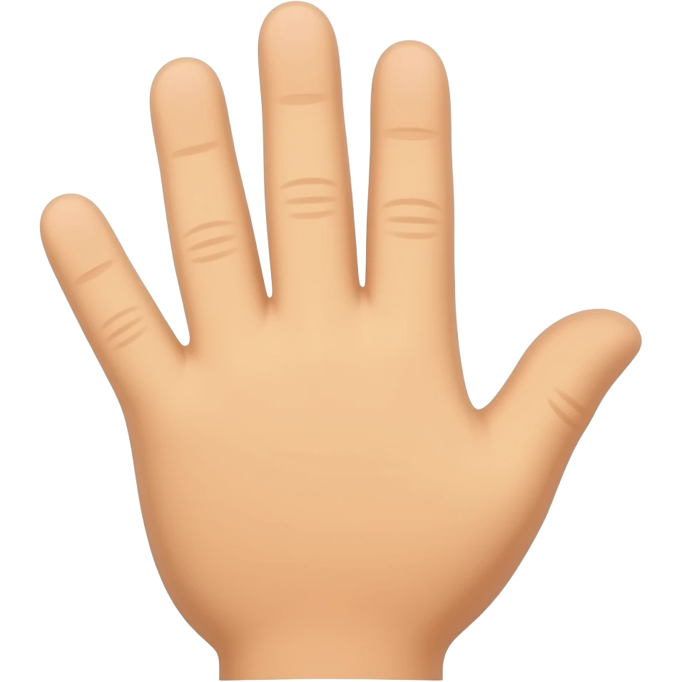 back of hand emoji