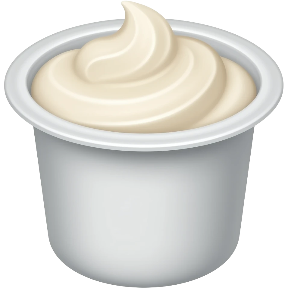 Tan Yoghurt emoji