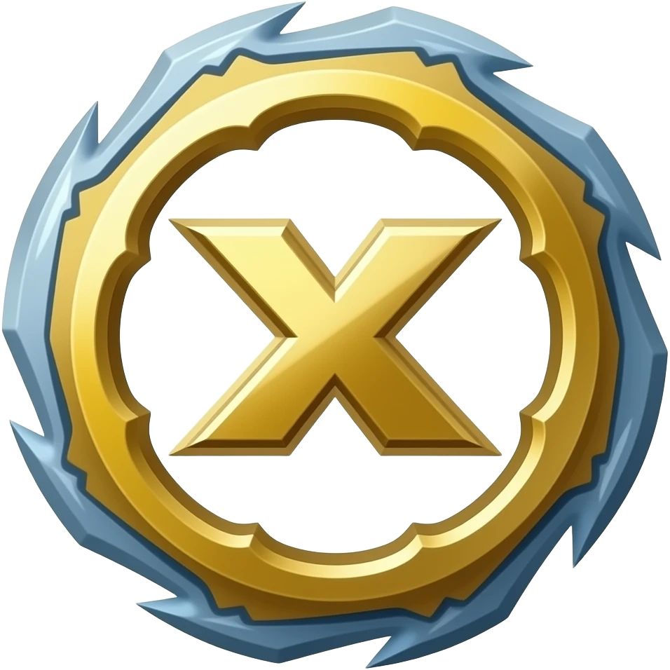 the beyblade x logo emoji