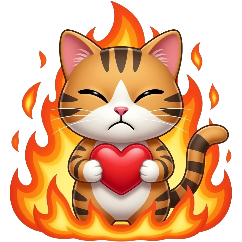 😻🔥😻🔥😡🔥❤️ emoji