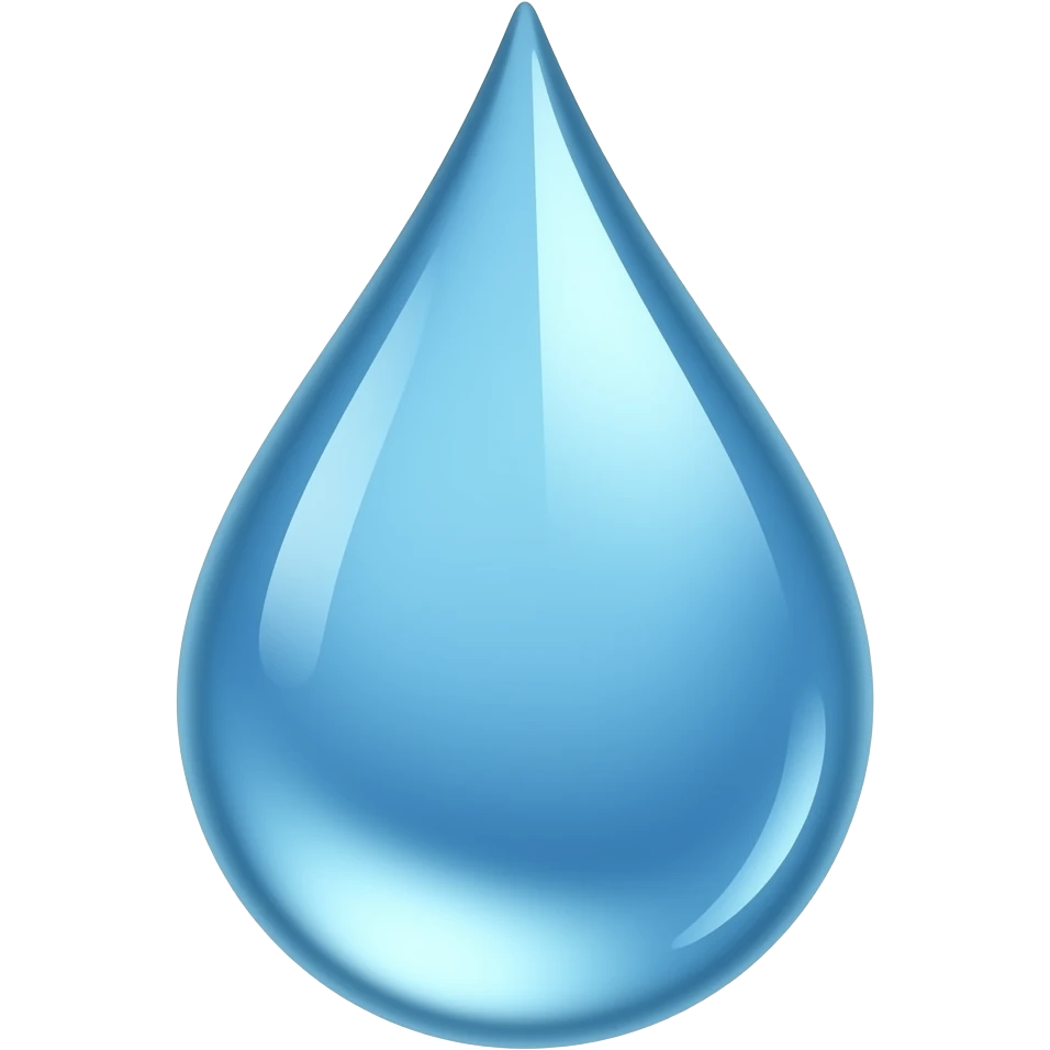 gota de agua emoji