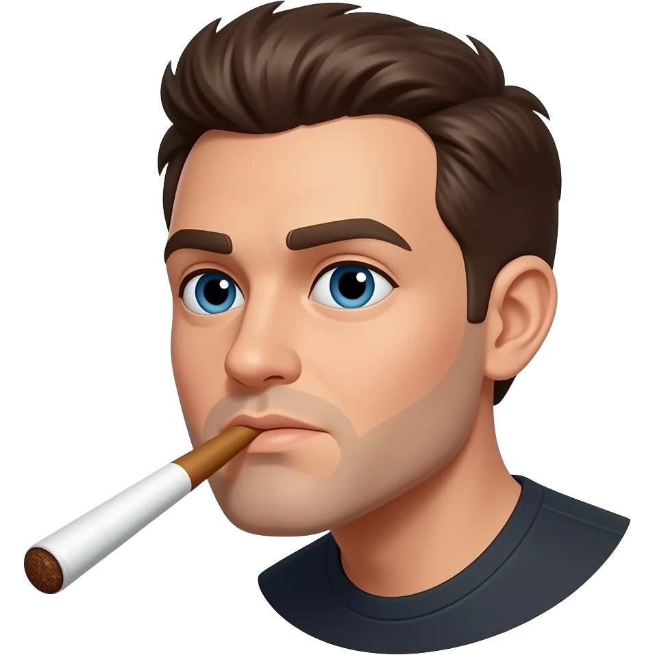 Snorting coke emoji