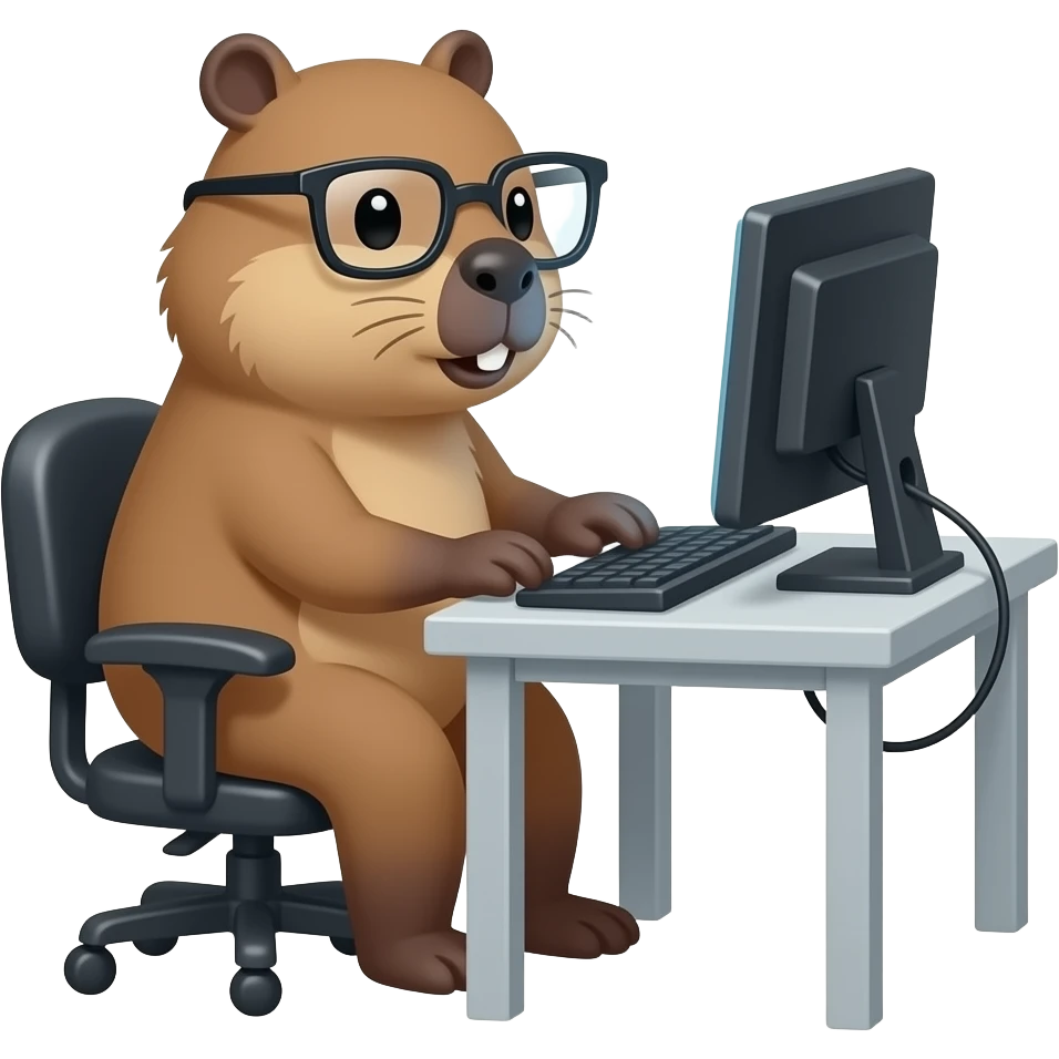 capybara developer emoji