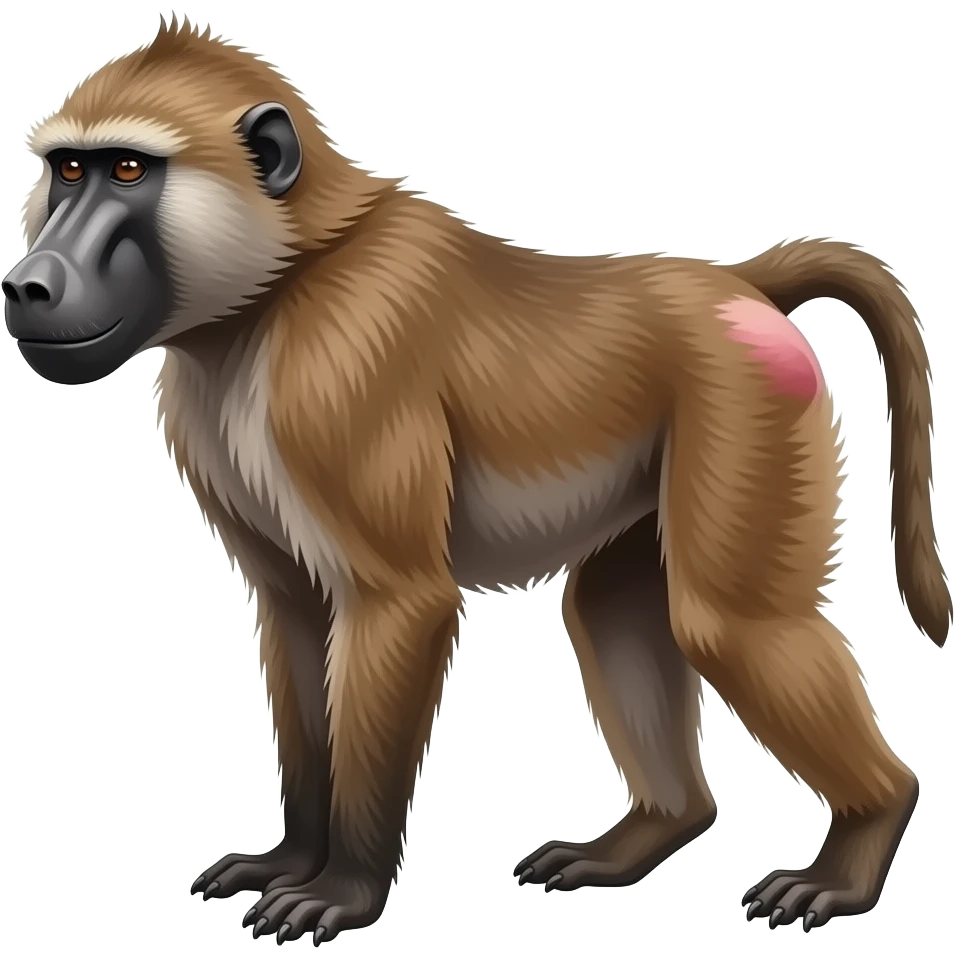 Baboon emoji