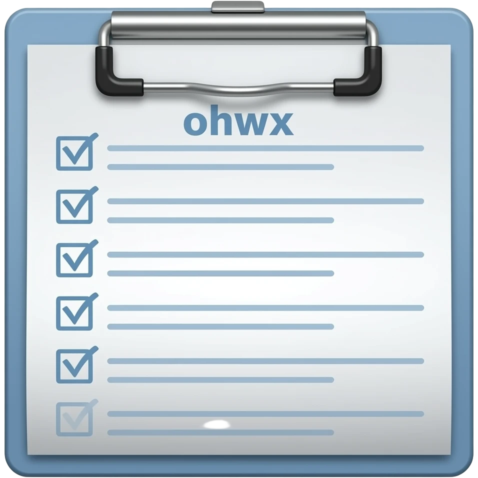 QA score sheet emoji