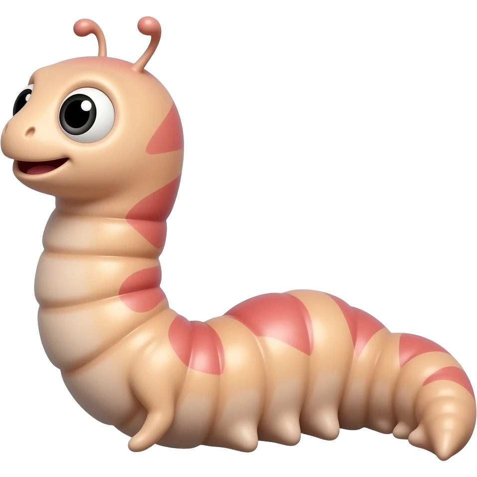 worm emoji
