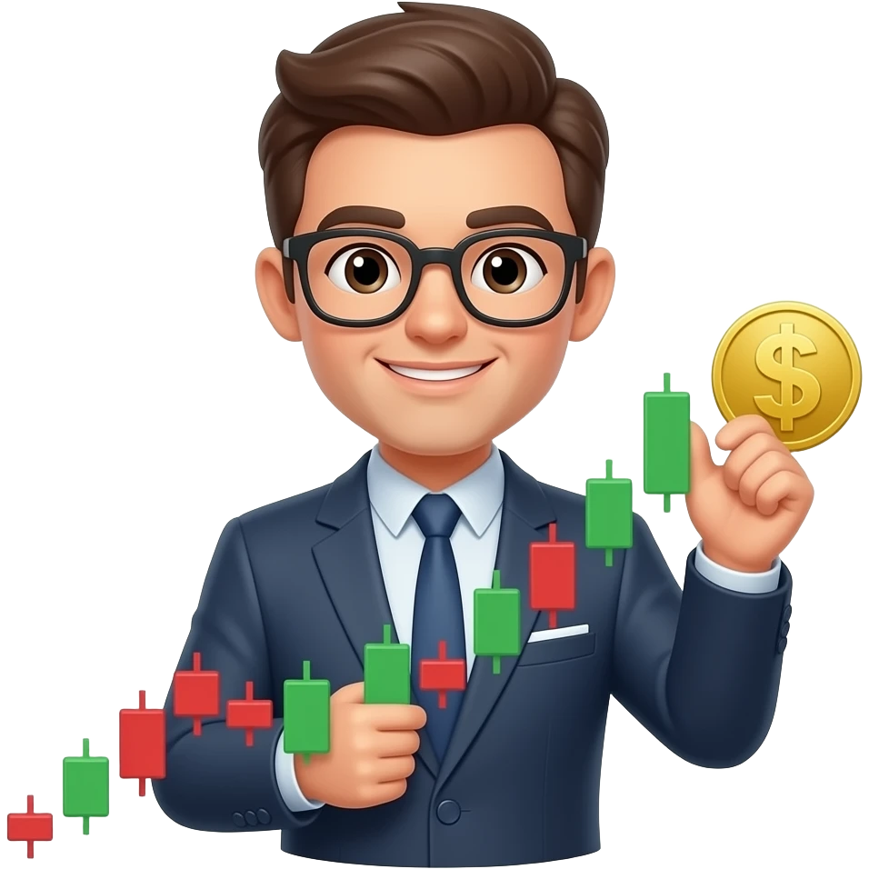 invertir en bolsa emoji