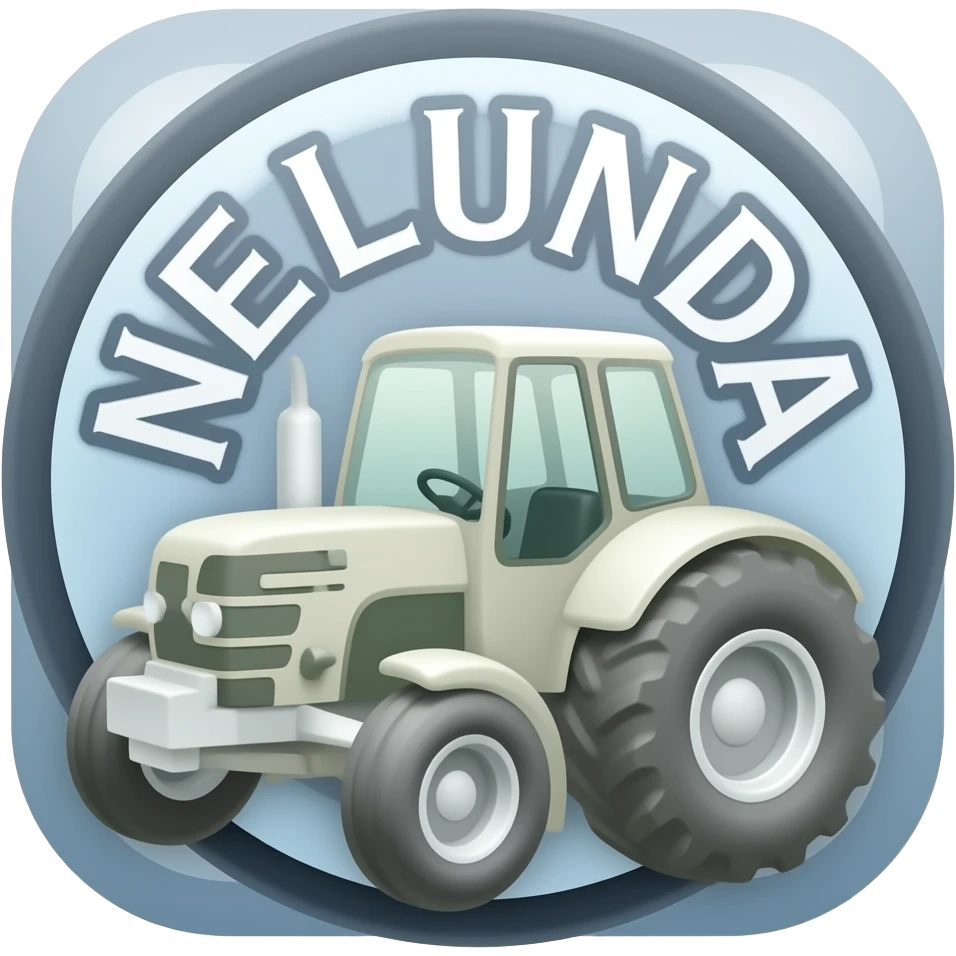 New Hollanda traktör markasının logosunu emoji olarak yap ama sadece logo emoji