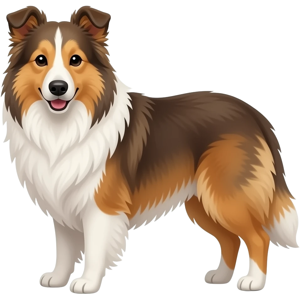 Collie emoji