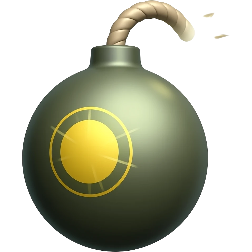 bomb emoji