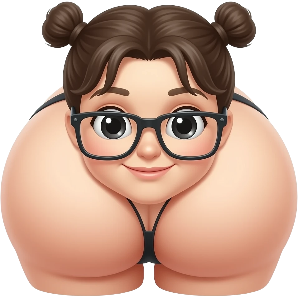 Big buttocks emoji
