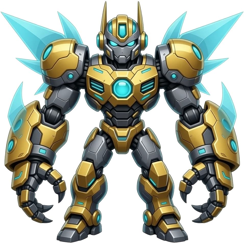 Futuristic Transformers-Spectrobes-Digimon-Medabots-Fakémon-Hybrid-creature emoji