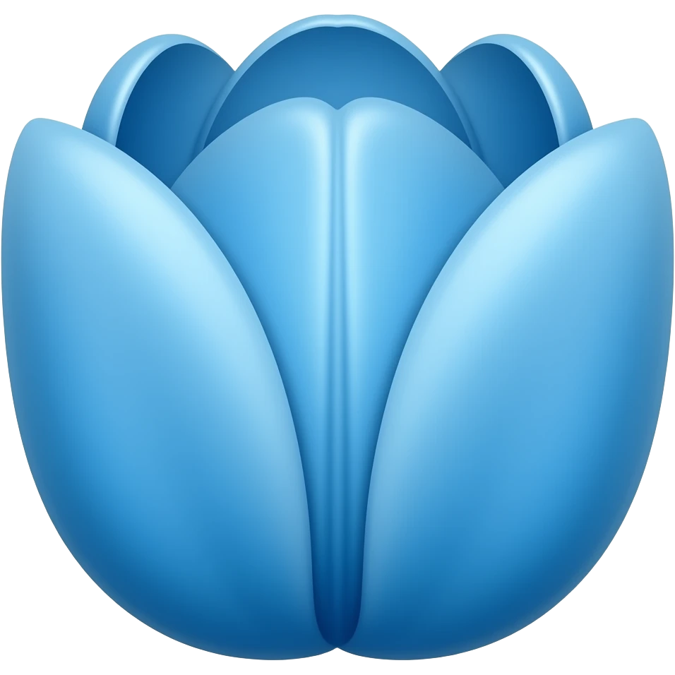 ୧⍤⃝🌷 same like this but I want blue tulip emoji